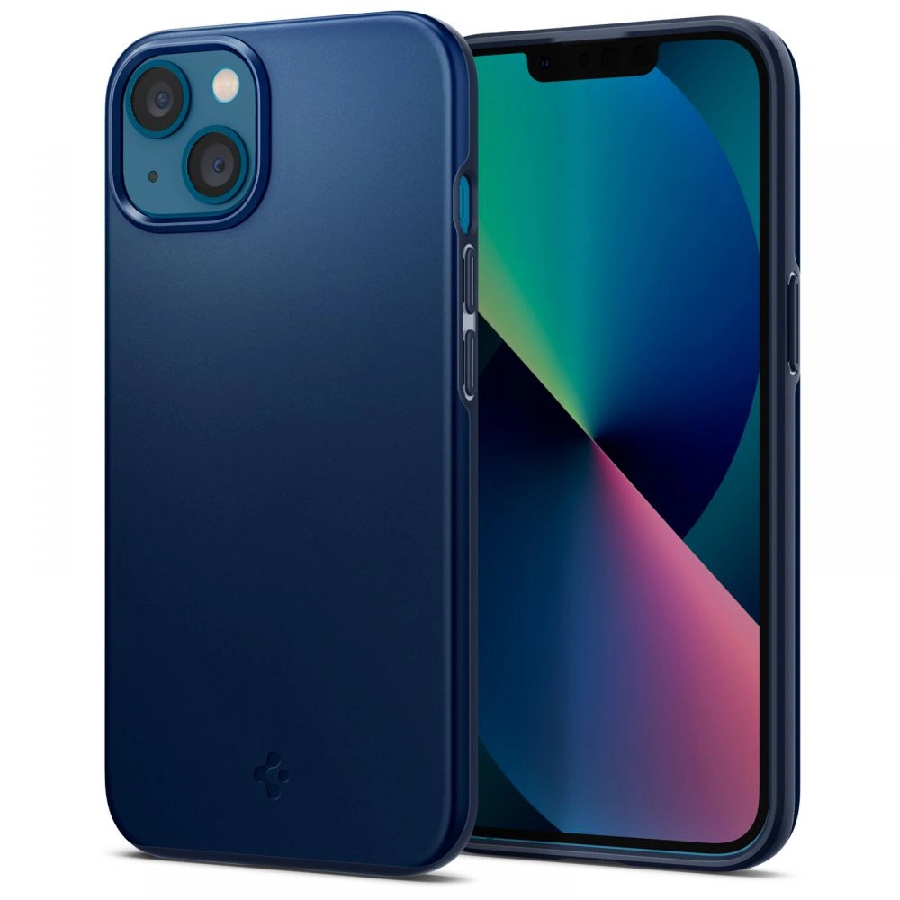 Hurtownia GSM - Etui Spigen Thin Fit Apple iPhone 13 mini Navy Blue - SPN1898BLU - {ean13} - Hurt