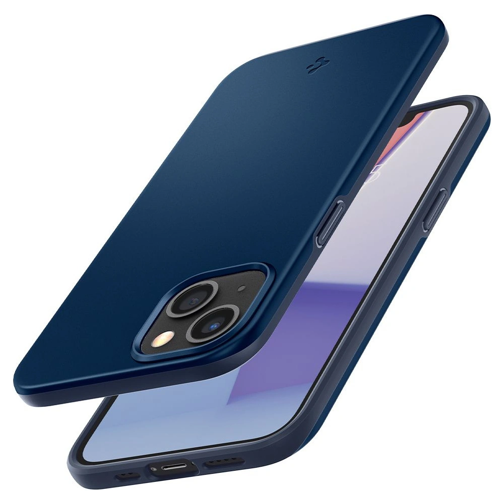 Hurtownia GSM - Etui Spigen Thin Fit Apple iPhone 13 Navy Blue - SPN1901BLU - {ean13} - Hurt
