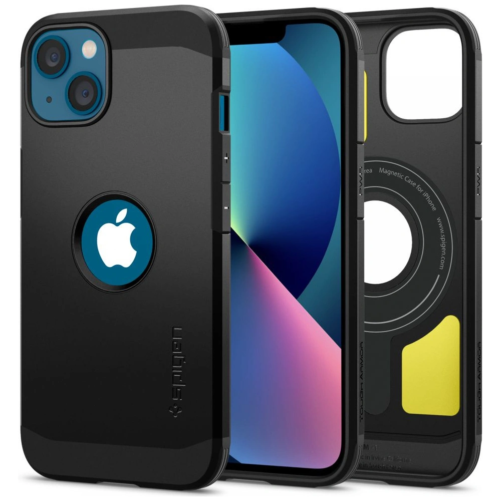 Hurtownia GSM - Etui Spigen Tough Armor Mag MagSafe Apple iPhone 13 Černé - SPN1904BLK - {ean13} - Hurt