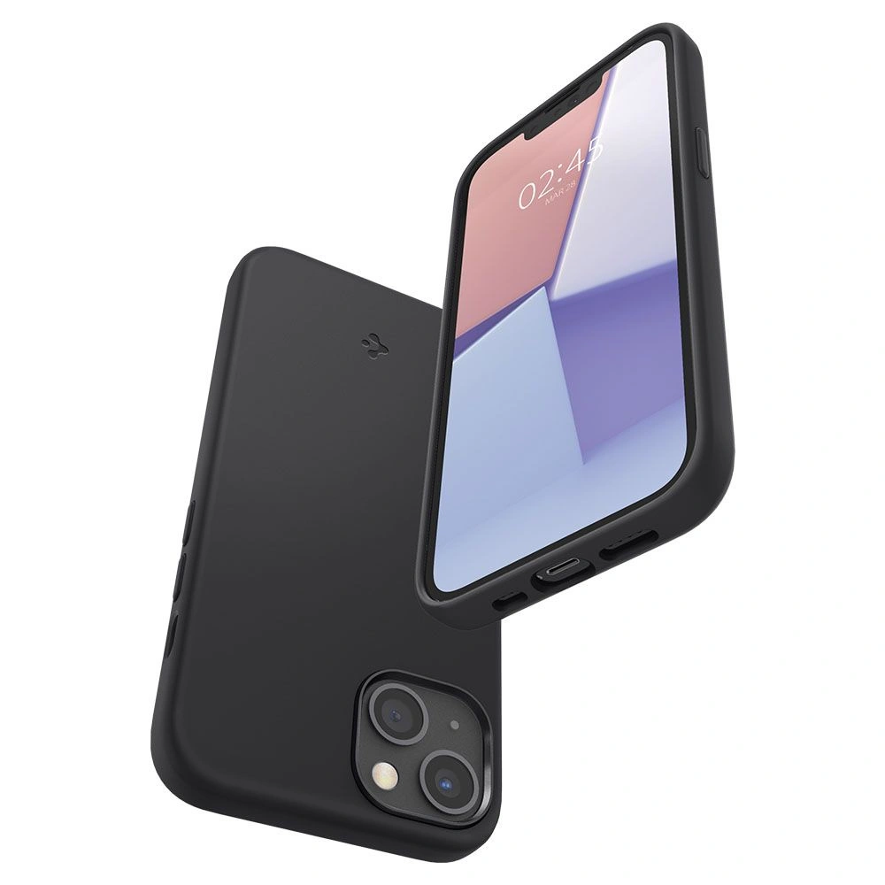 Hurtownia GSM - Etui Spigen Silicone Fit Apple iPhone 13 mini Black - SPN1905BLK - {ean13} - Hurt