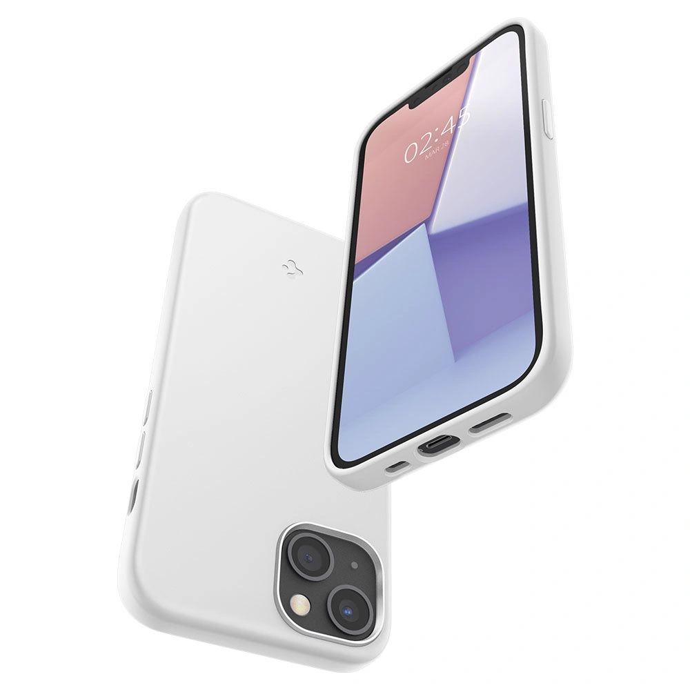 Hurtownia GSM - Etui Spigen Silicone Fit Apple iPhone 13 mini White - SPN1906WHT - {ean13} - Hurt