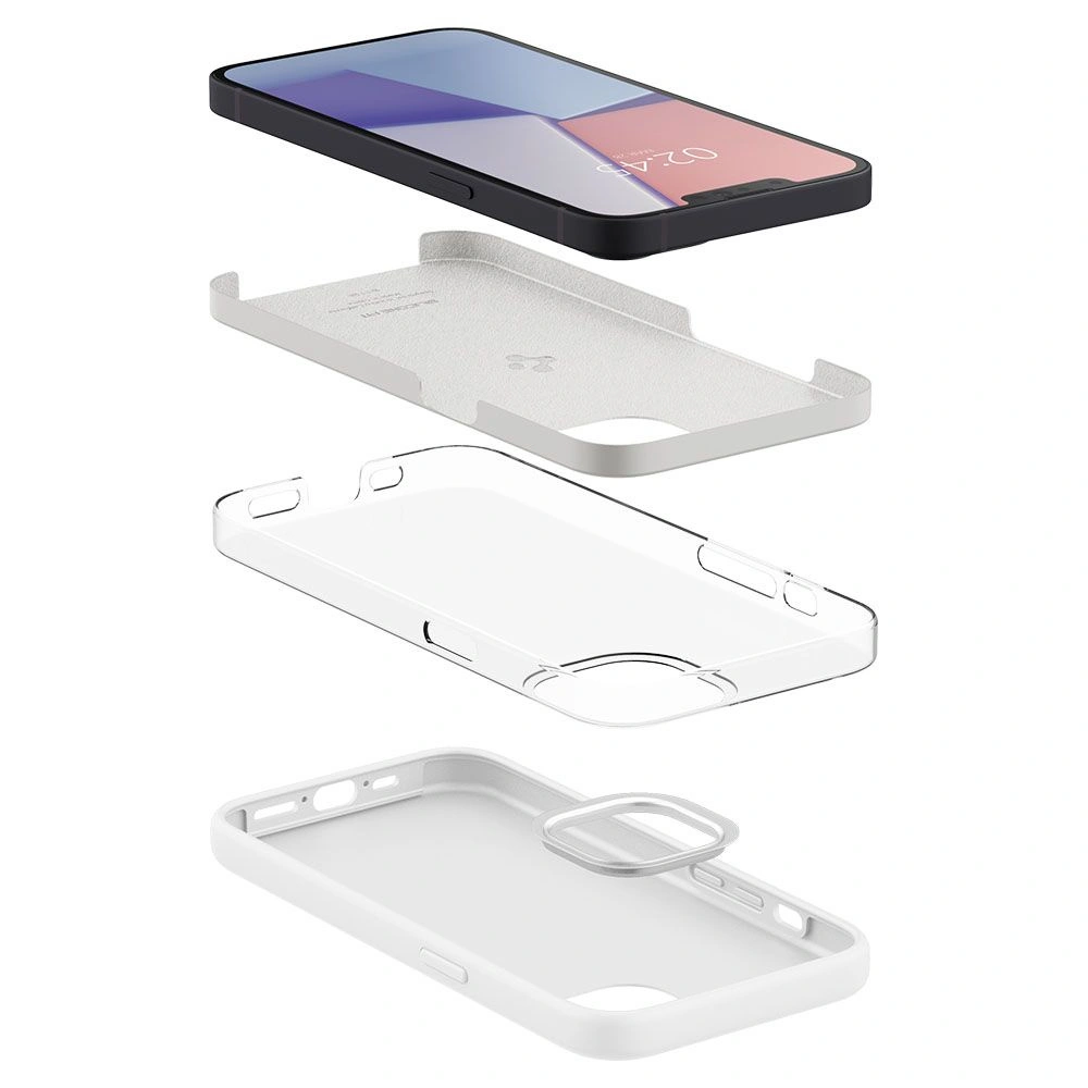 Hurtownia GSM - Etui Spigen Silicone Fit Apple iPhone 13 mini White - SPN1906WHT - {ean13} - Hurt