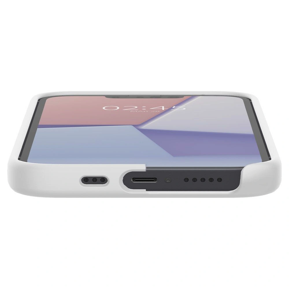 Hurtownia GSM - Etui Spigen Silicone Fit Apple iPhone 13 mini White - SPN1906WHT - {ean13} - Hurt