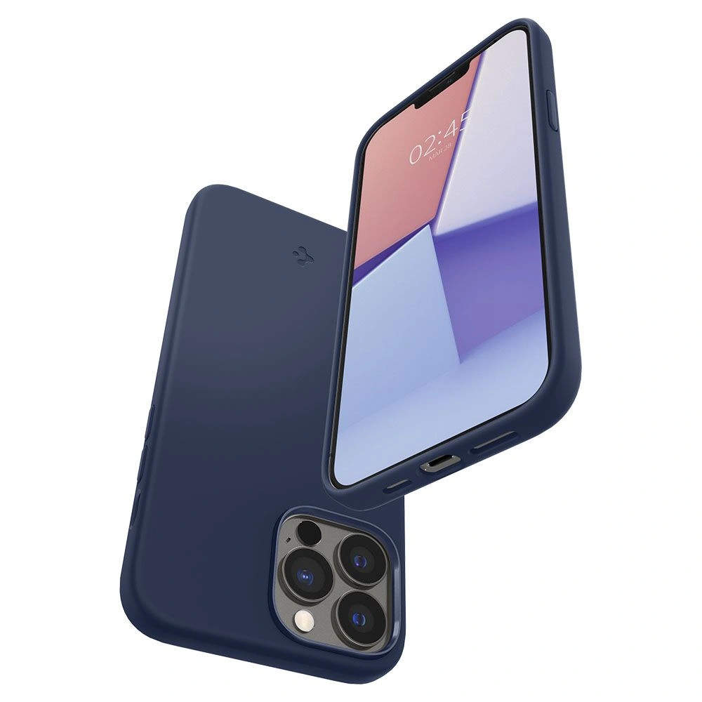 Hurtownia GSM - Etui Spigen Silicone Fit Apple iPhone 13 Pro Navy Blue - SPN1908BLU - {ean13} - Hurt