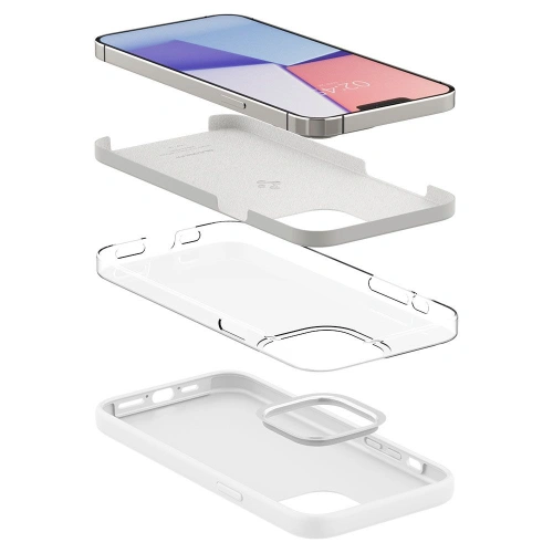 Etui Spigen Silicone Fit Apple iPhone 13 Pro Max White