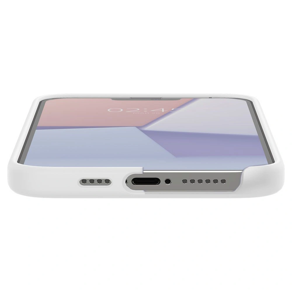 Hurtownia GSM - Etui Spigen Silicone Fit Apple iPhone 13 Pro Max White - SPN1911WHT - {ean13} - Hurt