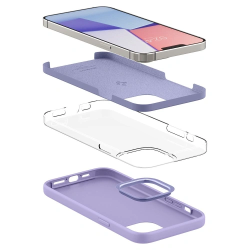 Etui Spigen Silicone Fit Apple iPhone 13 Pro Max Iris Purple