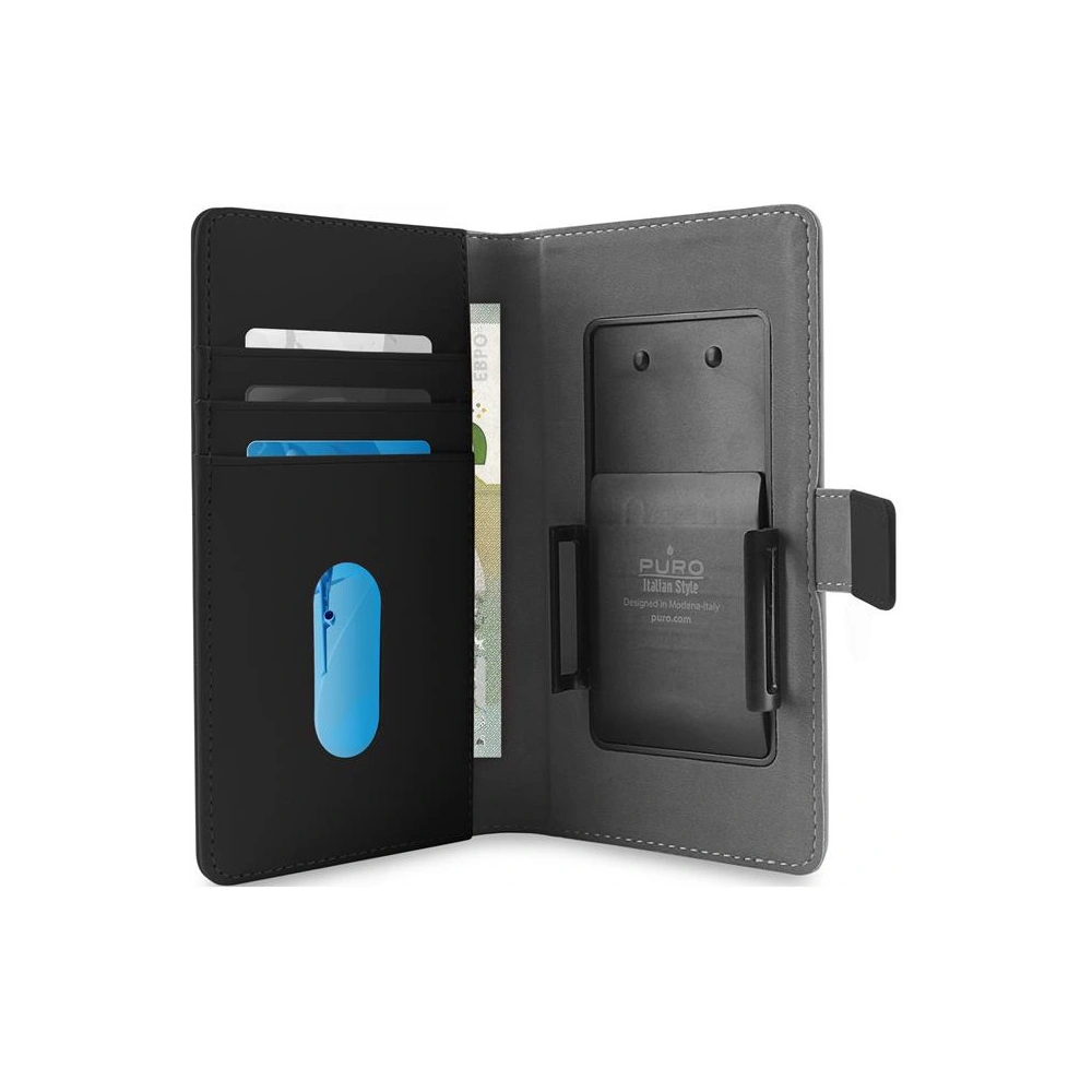 Hurtownia GSM - Etui PURO Universal Smart Wallet XXL (černé) - PUR503BLK - {ean13} - Hurt