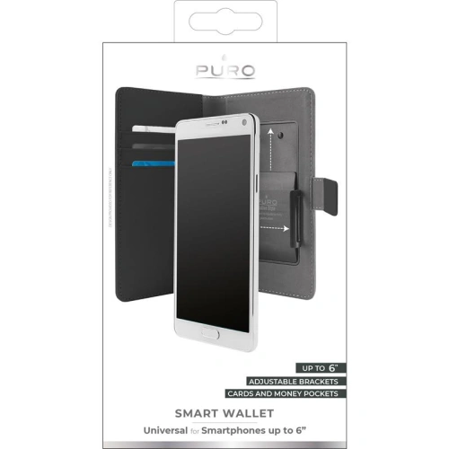 Etui PURO Universal Smart Wallet XXL (czarny)