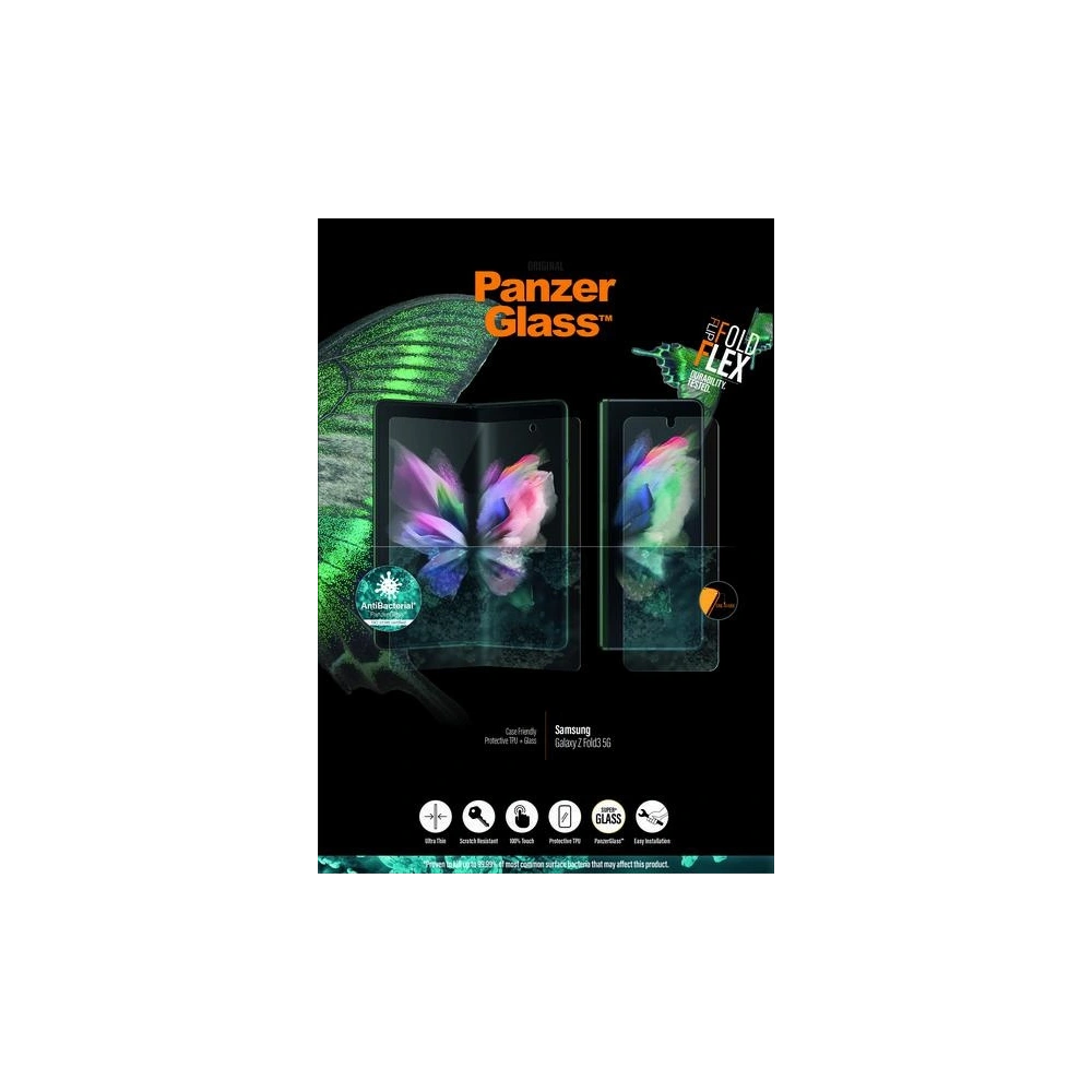 Hurtownia GSM - Folia PanzerGlass TPU Samsung Galaxy Z Fold 3 5G Case Friendly Antibacterial - PZG010 - {ean13} - Hurt