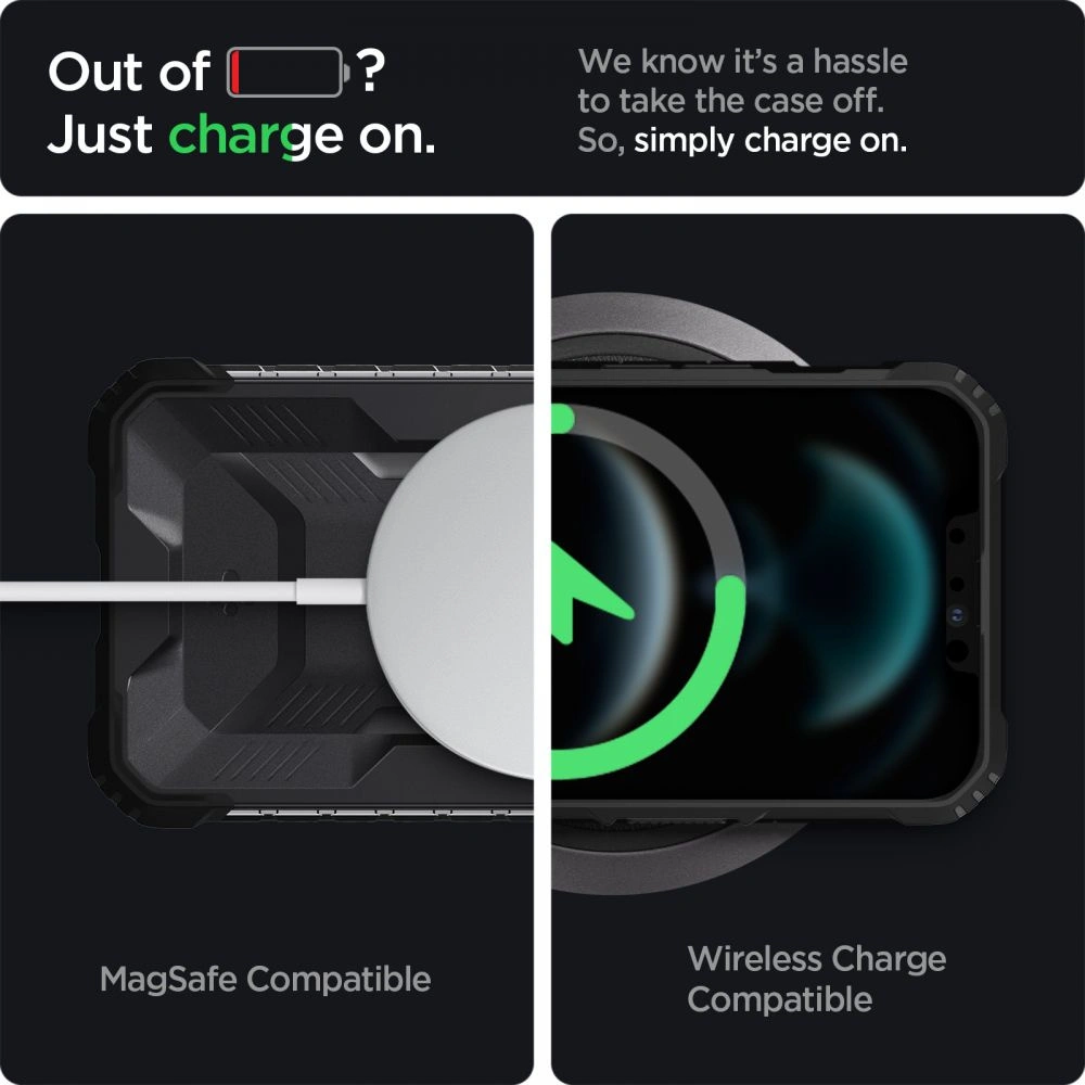 Wholesale Case Spigen Nitro Force Apple iPhone 13 Matte Black - SPN1914BLK - {ean13} - Hurt