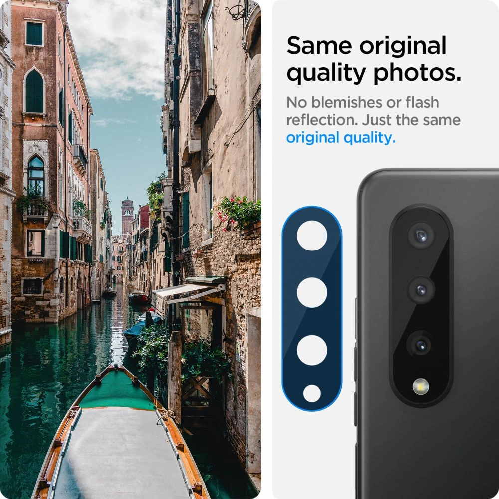 Hurtownia GSM - Zpevněné sklo na aparát Spigen Optik Camera Lens Samsung Galaxy Fold 3 Black [2 PACK] - SPN1915BLK - {ean13} - Hurt