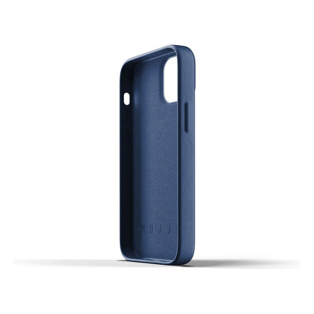 Wholesale Mujjo Full Leather Wallet Case Apple iPhone 13 mini (blue) - MUJ079BLU - {ean13} - Hurt