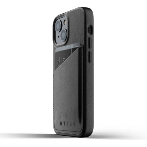 Mujjo Full Leather Wallet Case Apple iPhone 13 mini (black)
