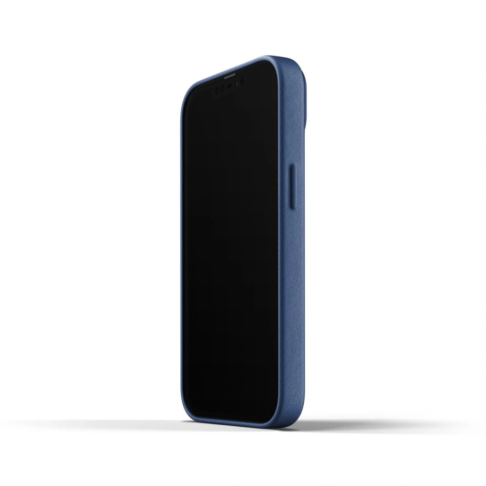 Hurtownia GSM - Etui Mujjo Full Leather Wallet Case Apple iPhone 13 (modré) - MUJ073BLU - {ean13} - Hurt