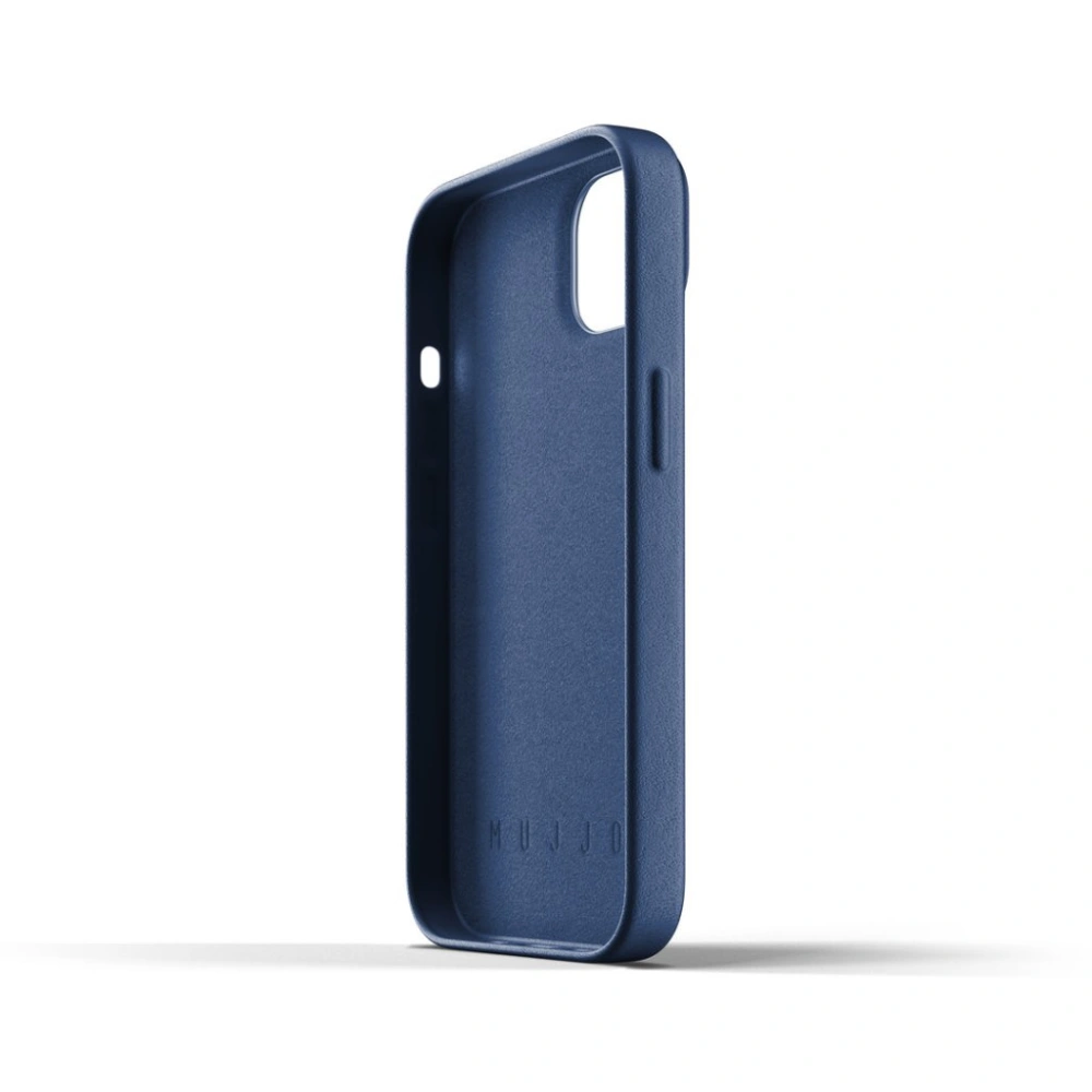 Hurtownia GSM - Etui Mujjo Full Leather Wallet Case Apple iPhone 13 (modré) - MUJ073BLU - {ean13} - Hurt