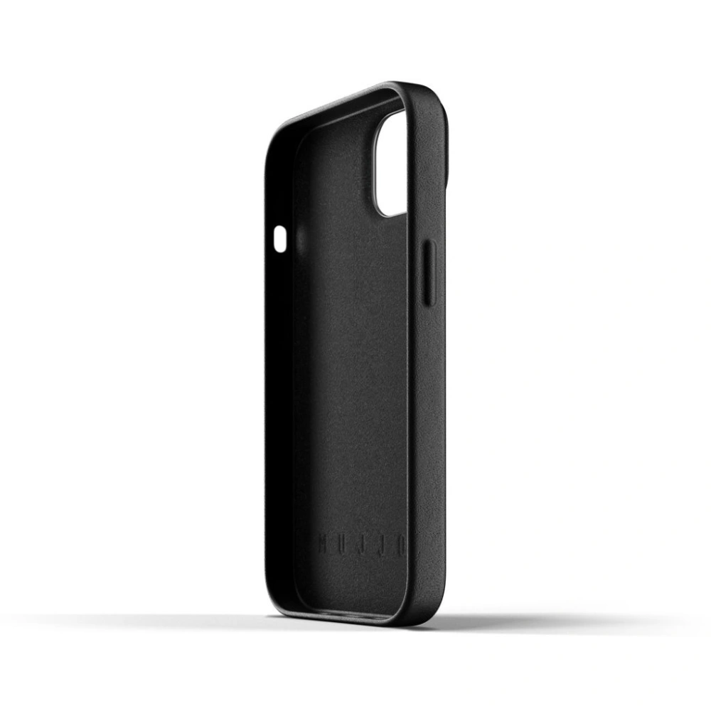 Hurtownia GSM - Etui Mujjo Full Leather Wallet Case Apple iPhone 13 (černé) - MUJ072BLK - {ean13} - Hurt