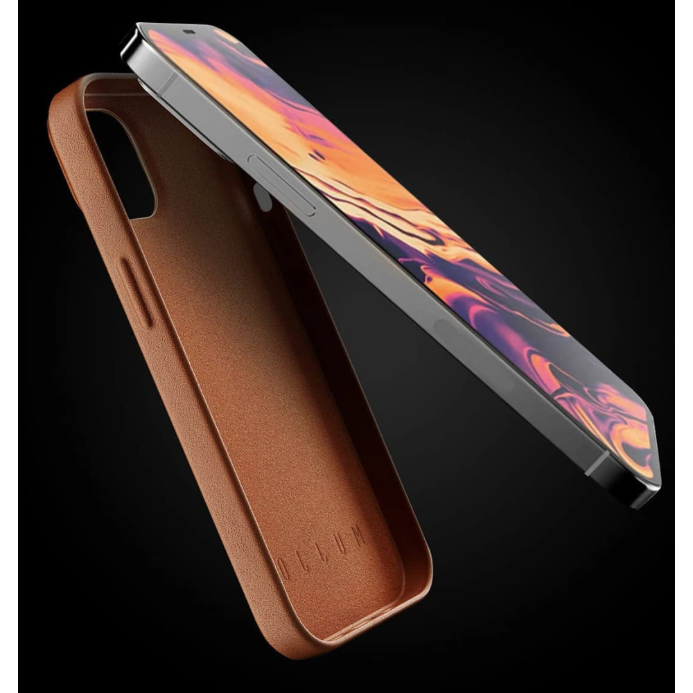 Hurtownia GSM - Etui Mujjo Full Leather Wallet Case Apple iPhone 13 (hnědé) - MUJ071BR - {ean13} - Hurt