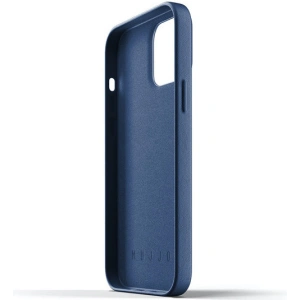 Mujjo Full Leather Wallet Case Apple iPhone 13 Pro Max (blue)