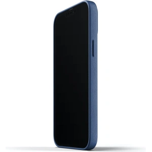Mujjo Full Leather Wallet Case Apple iPhone 13 Pro Max (blue)