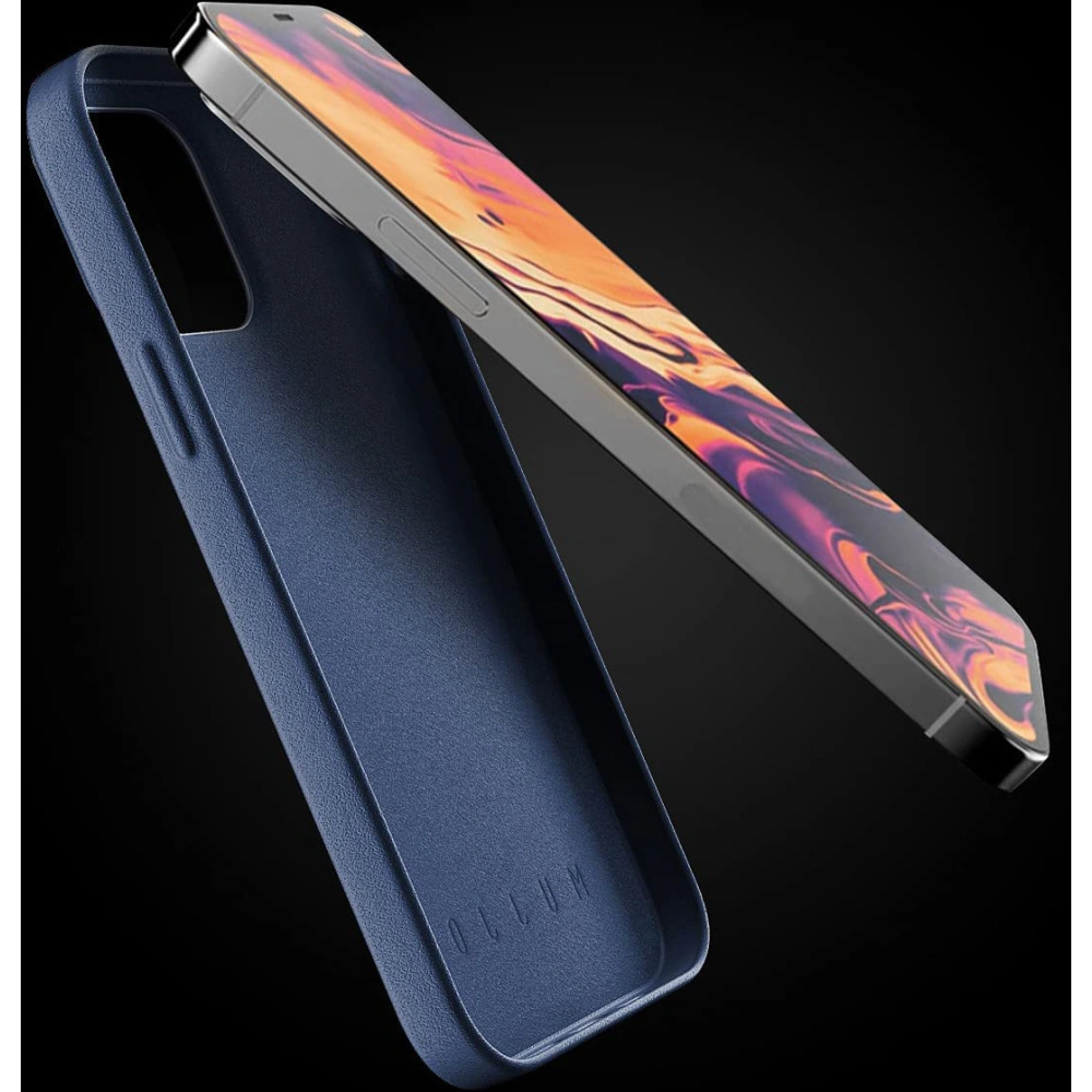 Hurtownia GSM - Etui Mujjo Full Leather Wallet Case Apple iPhone 13 Pro Max (modré) - MUJ067BLU - {ean13} - Hurt