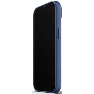 Mujjo Full Leather Case Apple iPhone 13 (blue)