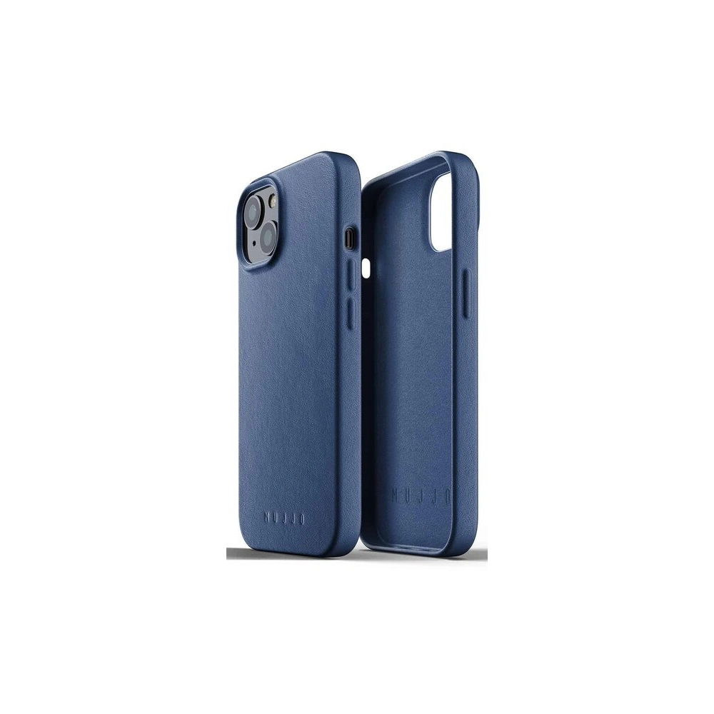 Hurtownia GSM - Etui Mujjo Full Leather Case Apple iPhone 13 (modré) - MUJ070BLU - {ean13} - Hurt