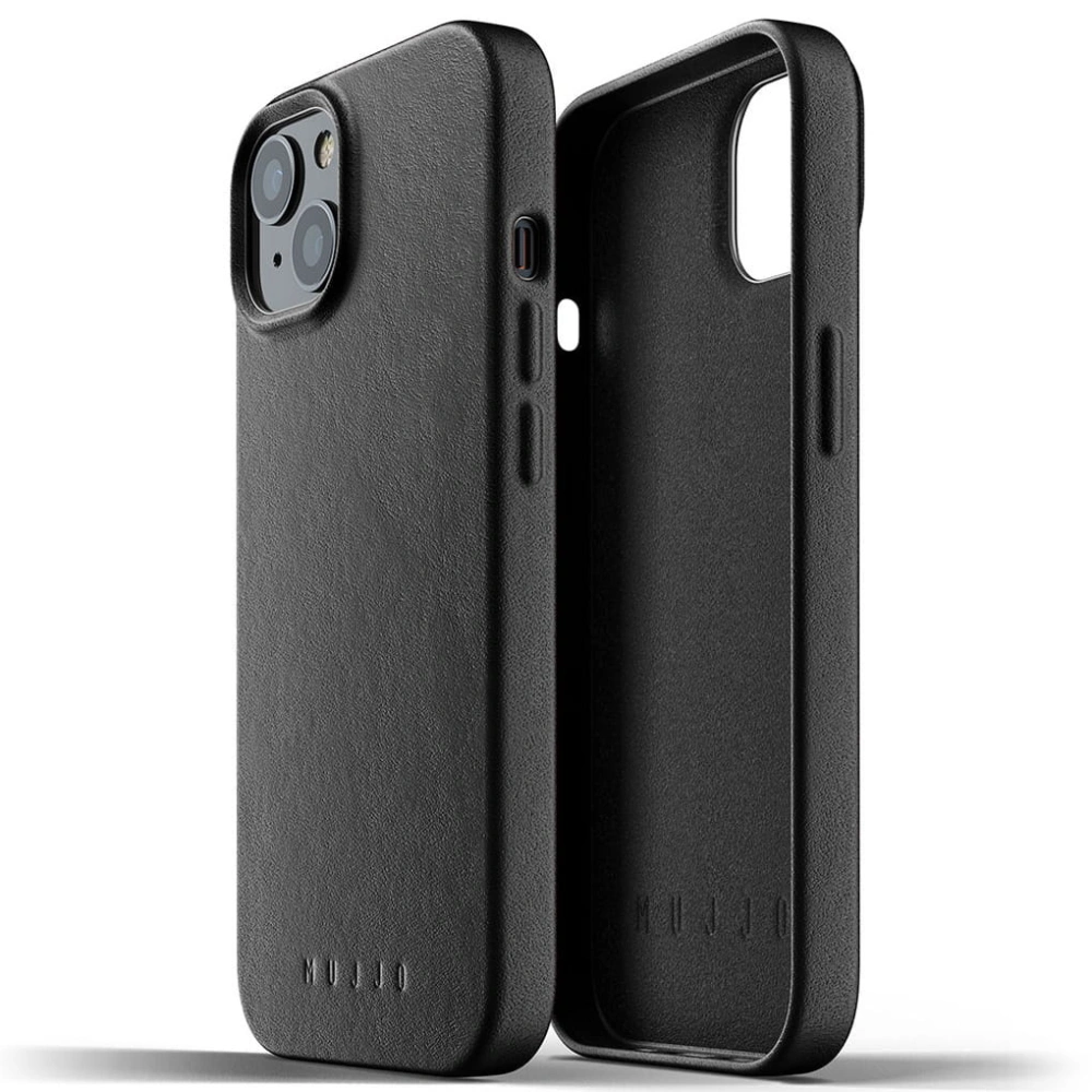 Hurtownia GSM - Etui Mujjo Full Leather Case Apple iPhone 13 (černé) - MUJ069BLK - {ean13} - Hurt