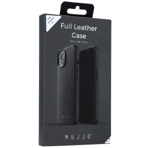 Mujjo Full Leather Case Apple iPhone 13 (black)