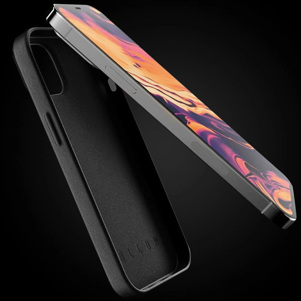 Hurtownia GSM - Etui Mujjo Full Leather Case Apple iPhone 13 (černé) - MUJ069BLK - {ean13} - Hurt