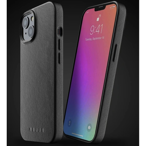 Etui Mujjo Full Leather Case Apple iPhone 13 (czarne)