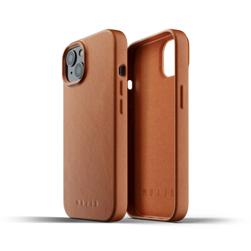 Etui Mujjo Full Leather Case Apple iPhone 13 (brązowe)