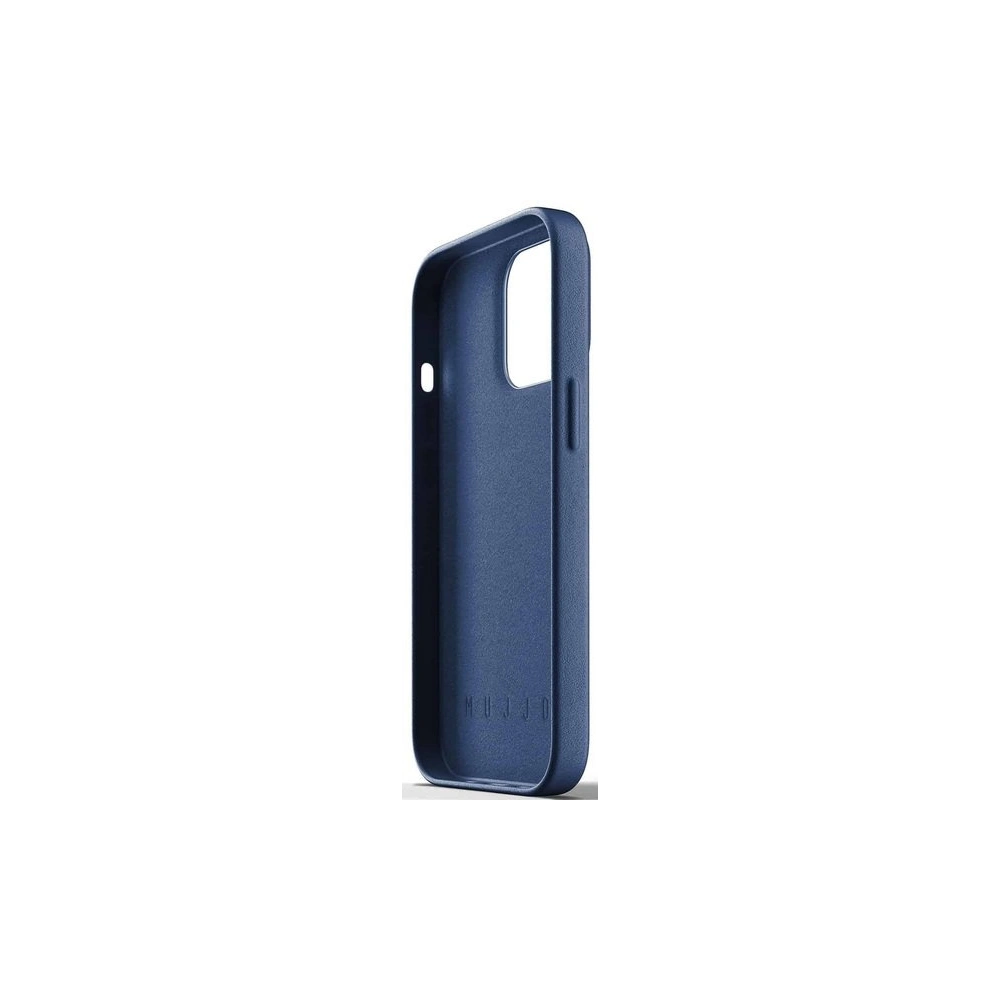 Hurtownia GSM - Etui Mujjo Full Leather Wallet Case Apple iPhone 13 Pro (modré) - MUJ061BLU - {ean13} - Hurt
