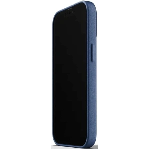 Mujjo Full Leather Wallet Case Apple iPhone 13 Pro (blue)
