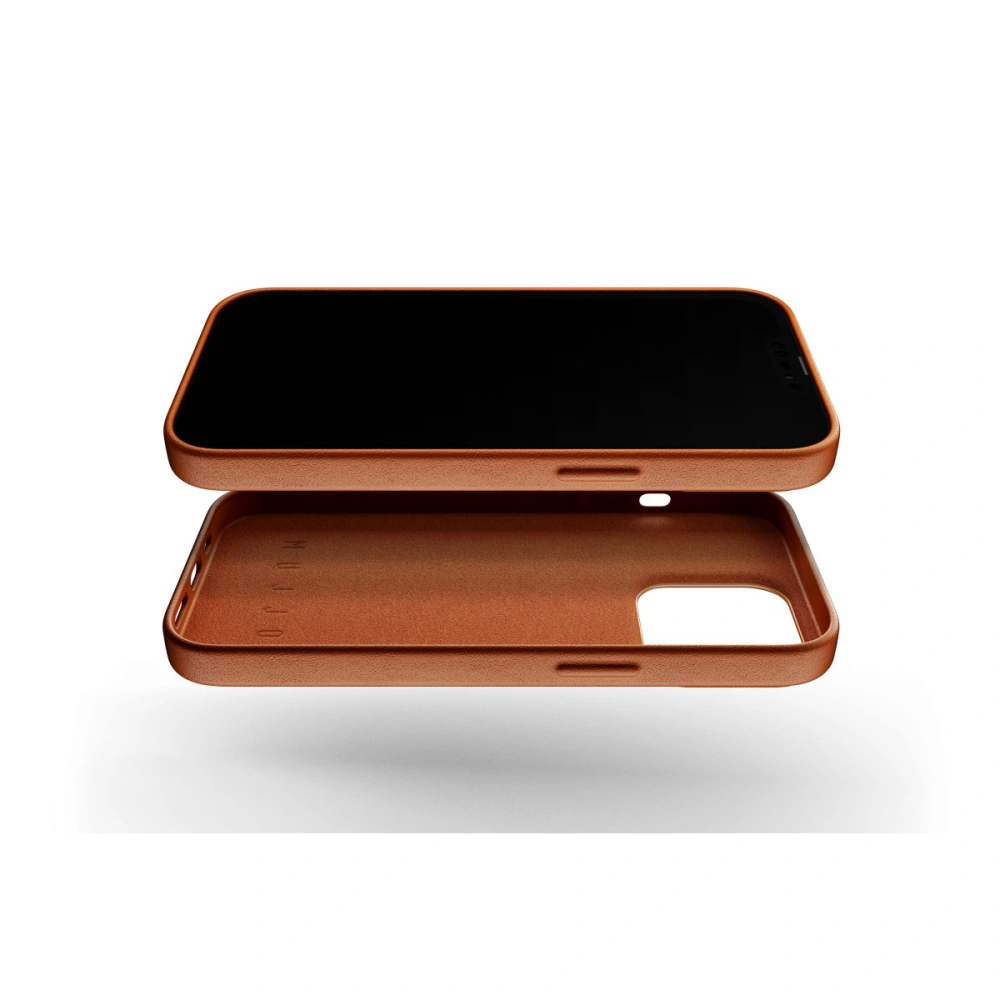 Hurtownia GSM - Etui Mujjo Full Leather Wallet Case Apple iPhone 13 Pro (hnědé) - MUJ059BR - {ean13} - Hurt