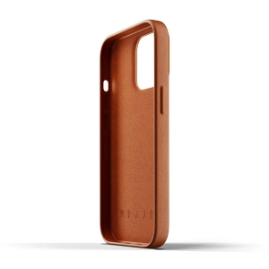 Mujjo Full Leather Wallet Case Apple iPhone 13 Pro (brown)