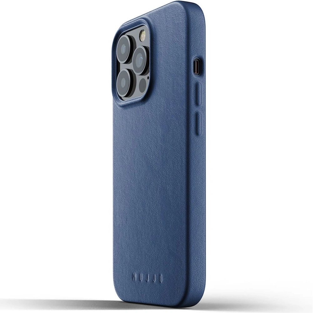 Hurtownia GSM - Etui Mujjo Full Leather Case Apple iPhone 13 Pro (modré) - MUJ058BLU - {ean13} - Hurt