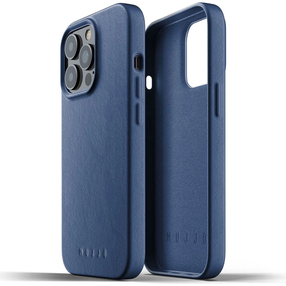 Hurtownia GSM - Etui Mujjo Full Leather Case Apple iPhone 13 Pro (modré) - MUJ058BLU - {ean13} - Hurt