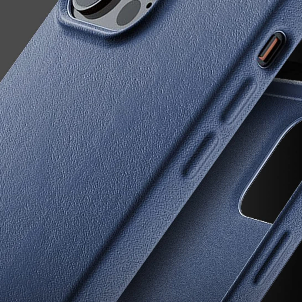Hurtownia GSM - Etui Mujjo Full Leather Case Apple iPhone 13 Pro (modré) - MUJ058BLU - {ean13} - Hurt