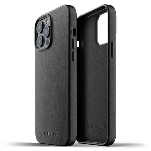 Etui Mujjo Full Leather Case Apple iPhone 13 Pro Max (czarne)