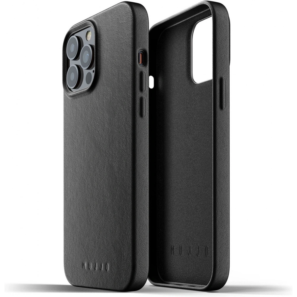 Hurtownia GSM - Etui Mujjo Full Leather Case Apple iPhone 13 Pro Max (černé) - MUJ063BLK - {ean13} - Hurt