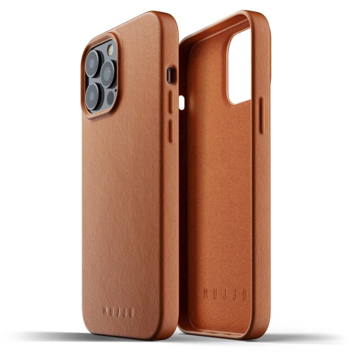 Etui Mujjo Full Leather Case Apple iPhone 13 Pro Max (brązowe)