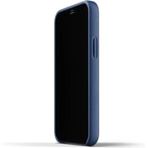 Mujjo Full Leather Wallet Case Apple iPhone 12 mini (blue)