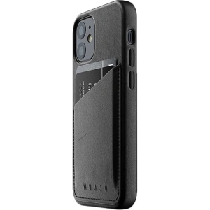 Mujjo Full Leather Wallet Case Apple iPhone 12 mini (black)