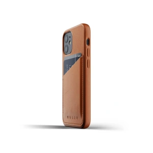 Mujjo Full Leather Wallet Case Apple iPhone 12 mini (brown)