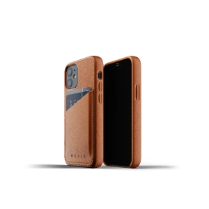 Mujjo Full Leather Wallet Case Apple iPhone 12 mini (brown)
