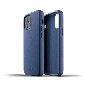 Mujjo Full Leather Case Apple iPhone 12 mini (blue)