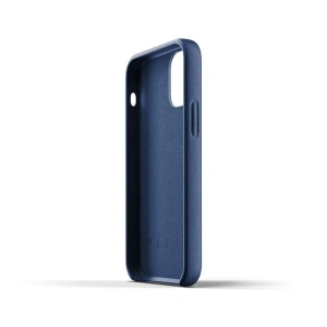 Mujjo Full Leather Case Apple iPhone 12 mini (blue)