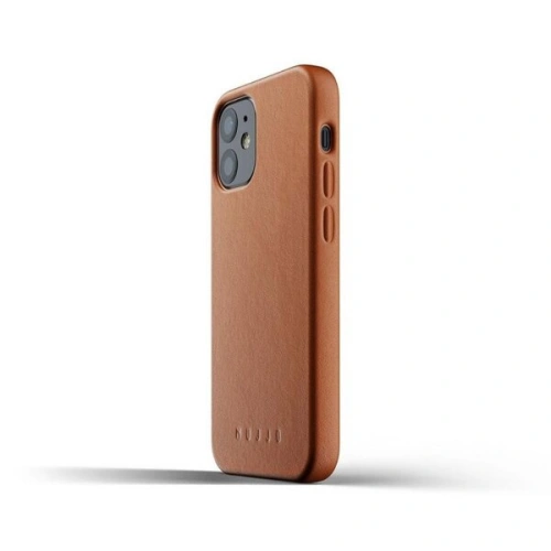 Etui Mujjo Full Leather Case Apple iPhone 12 mini (brązowe)