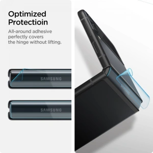 Wholesale Tempered glass for the Spigen Optik Camera Lens + Hinge Film Samsung Galaxy Z Flip 3 Black [2+2 PACK] - SPN1916 - {ean13} - Hurt